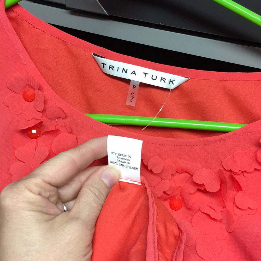 Stunning Trina Turk top. Great deal. - Picture 7 of 7